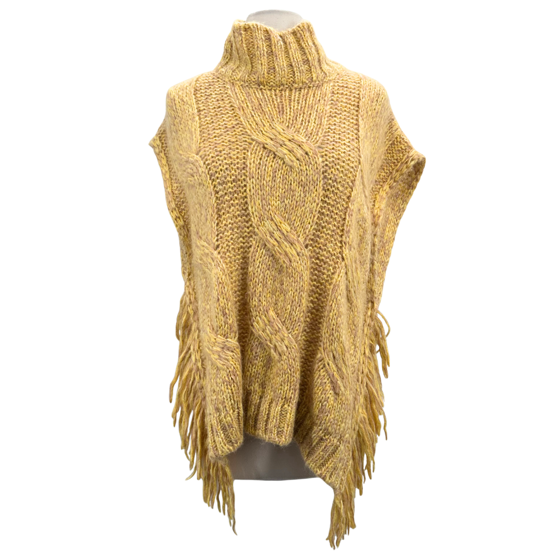 Maliparmi Size M Yellow Knit Top