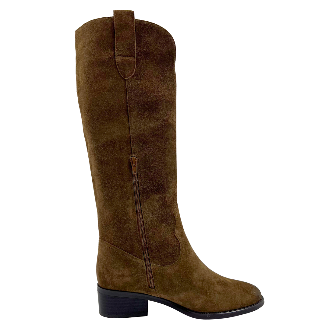 Aldo 8 Brown Suede Boots