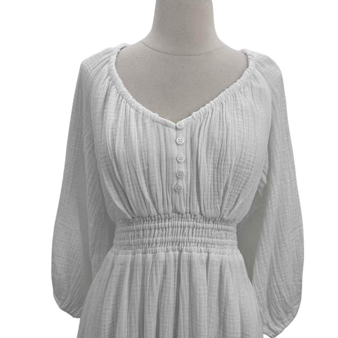 J Crew White Dress