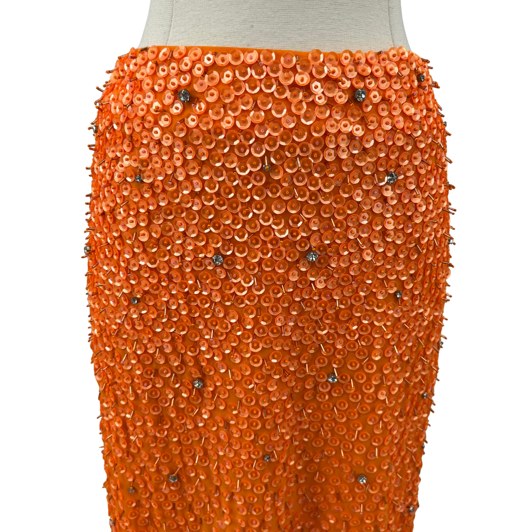 Des_Phemmes Orange Skirt