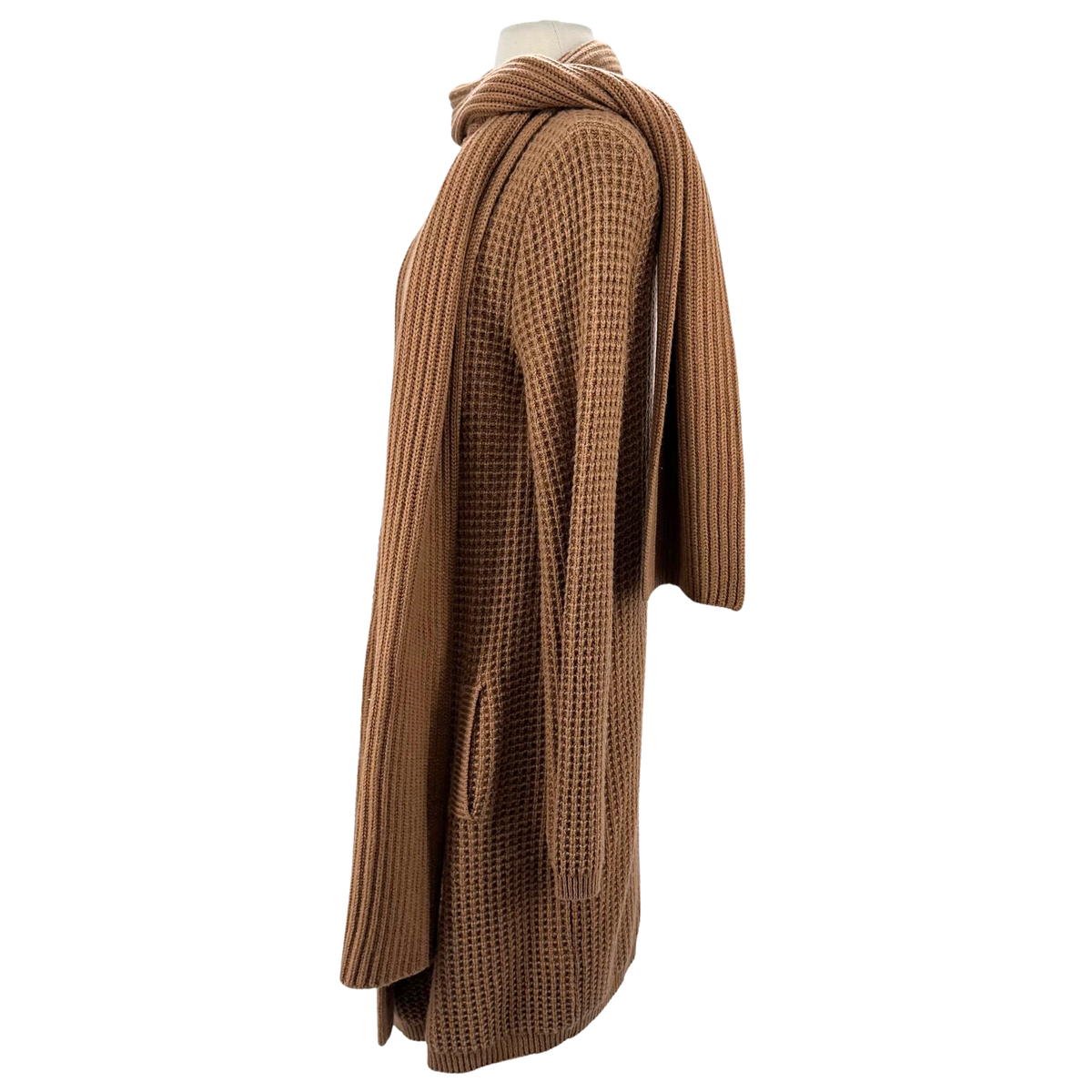 Christopher Fischer Tan Sweater Coat