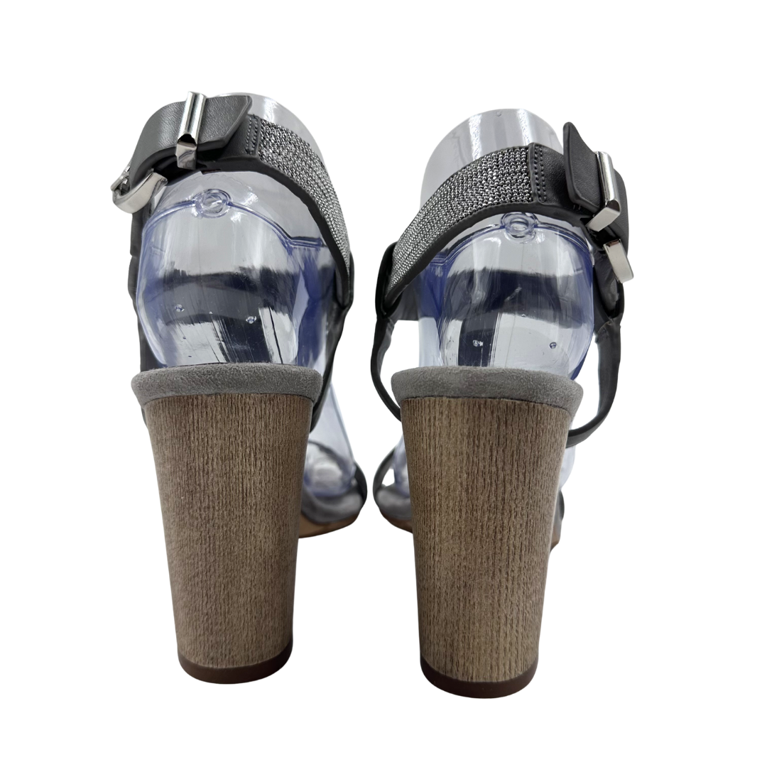 Lola Cruz 39 Grey Sandals