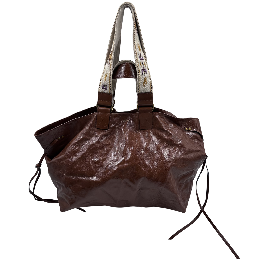 Isabel Marant Wardy Leather Shopper Tote