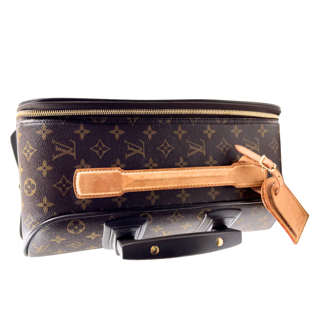 Louis Vuitton Pegase 60 Roller Bag Suitcase
