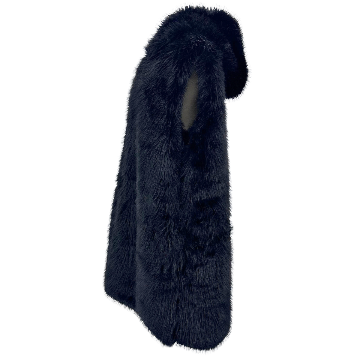 Odiva Black Faux Fur
