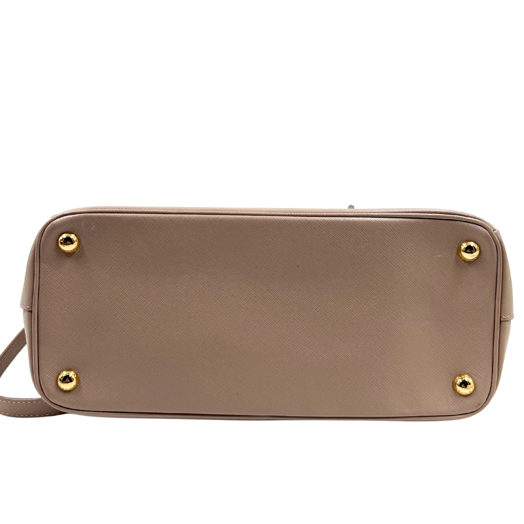 Prada Small Double Zip Galleria Two-way bag