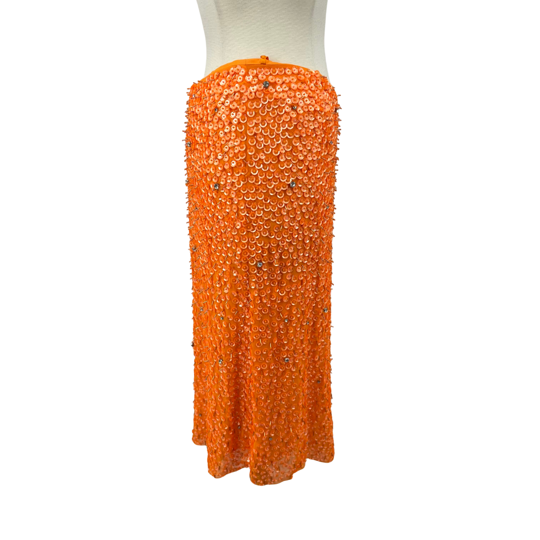 Des_Phemmes Orange Skirt
