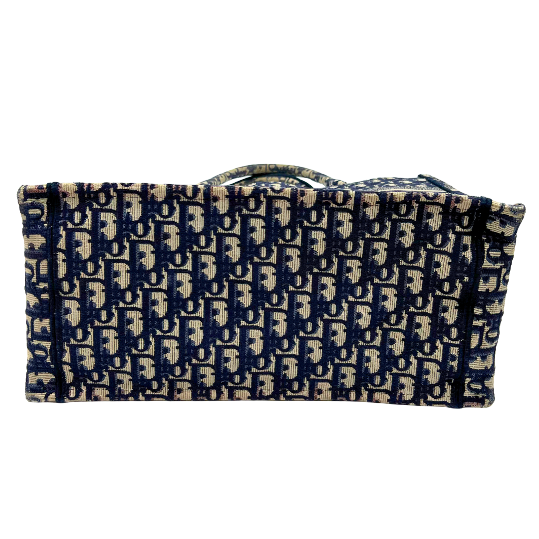 Christian Dior Oblique Jacquard Medium Book Tote