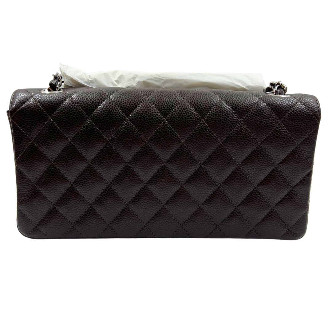 Chanel East West Single Flap Shoulder bag