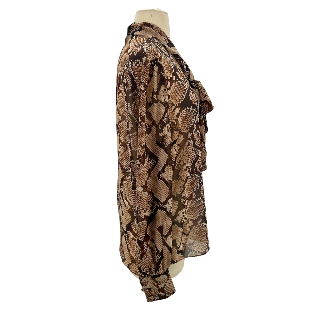 Altuzarra Snakeskin Blouse