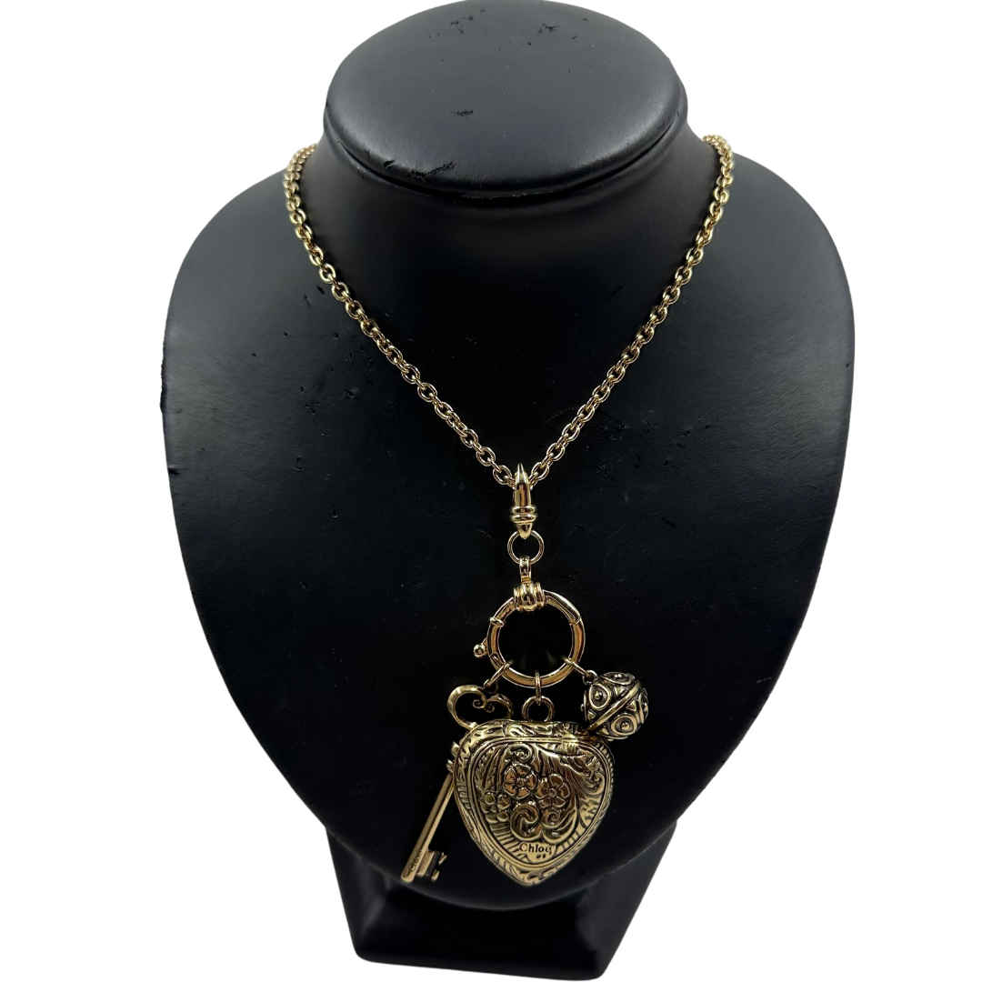 Chloe Victorian Charm Necklace