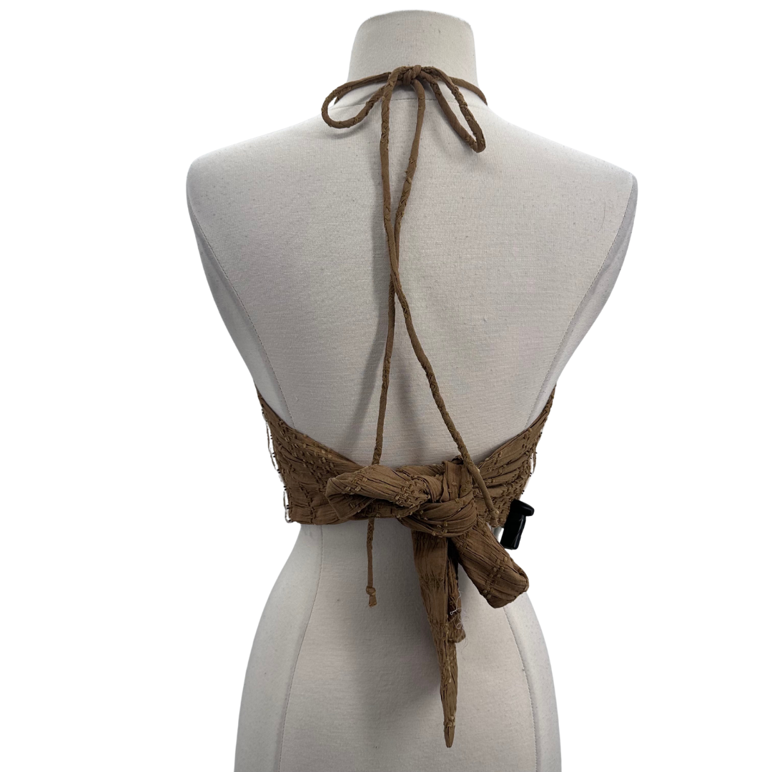 Miou Muse Brown Top