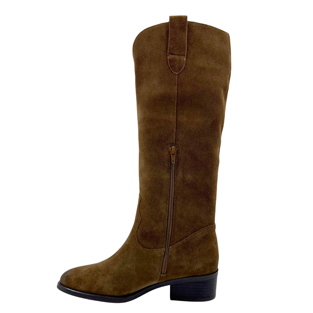 Aldo 8 Brown Suede Boots