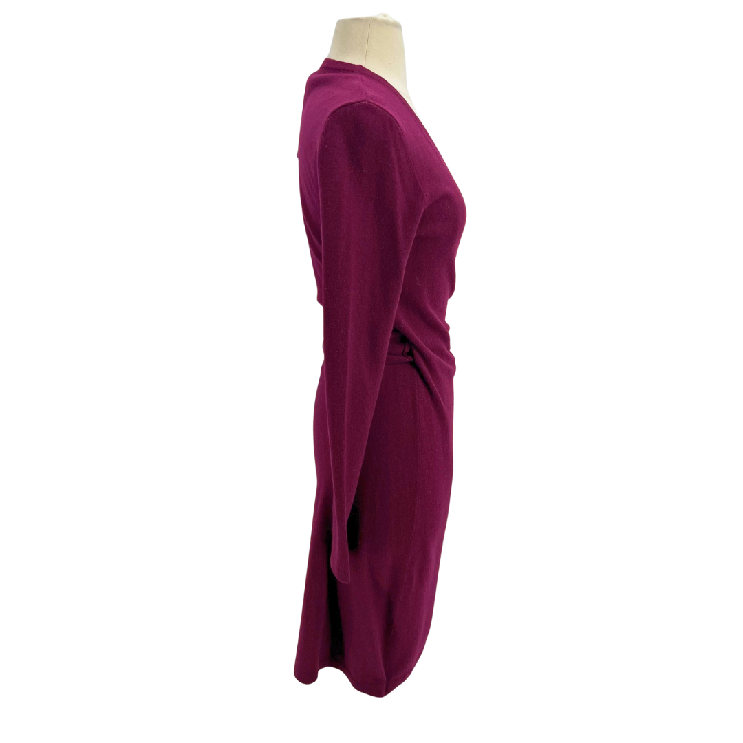 Diane Von Furstenberg Wine Dress