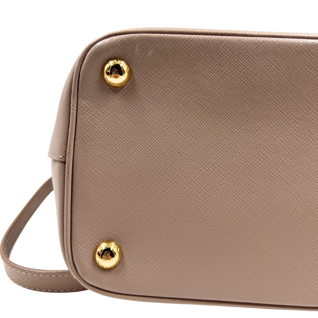 Prada Small Double Zip Galleria Two-way bag