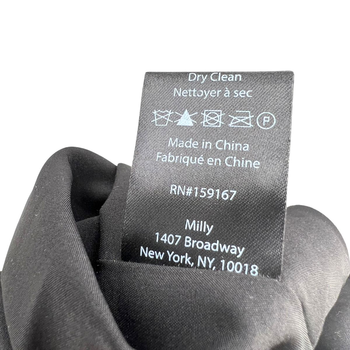 Milly Black Dress