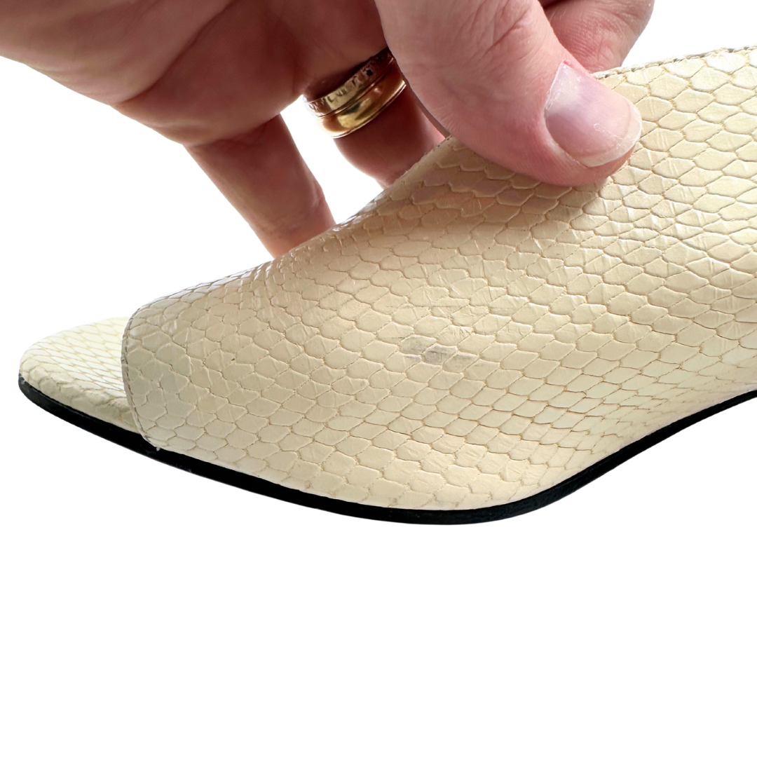 Nomasei 40 White Heels