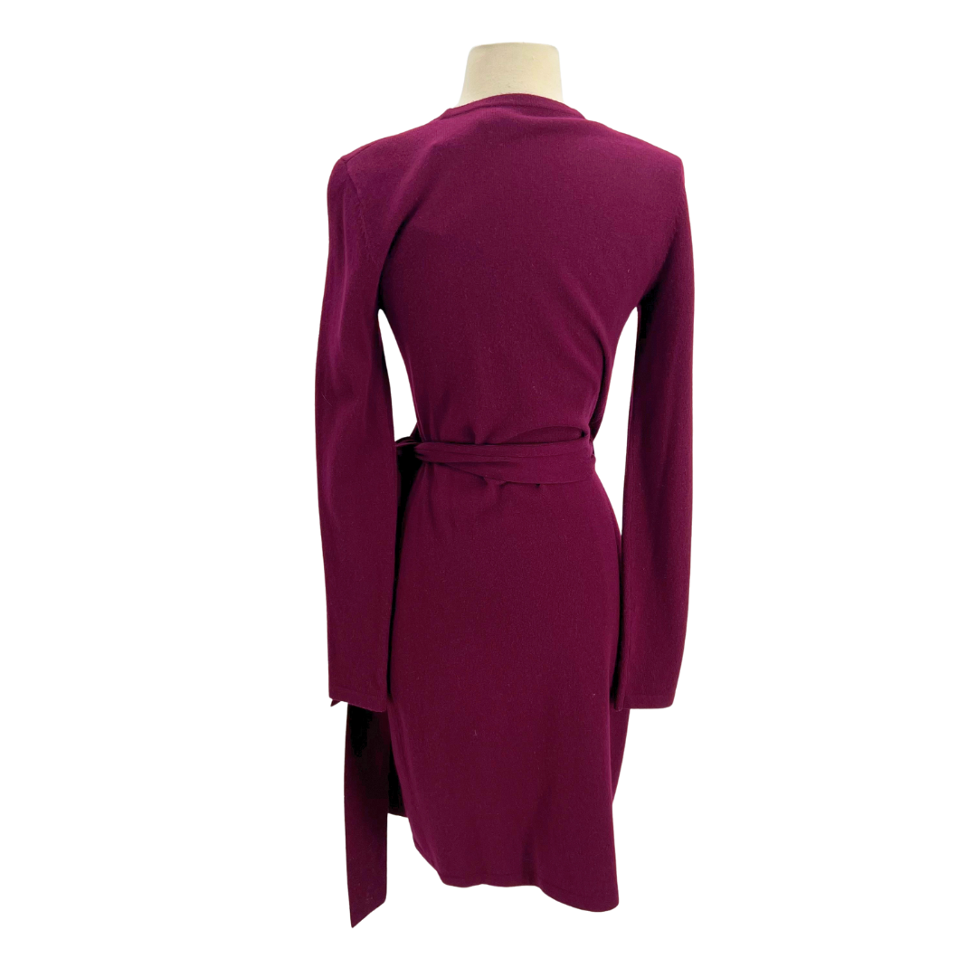 Diane Von Furstenberg Wine Dress