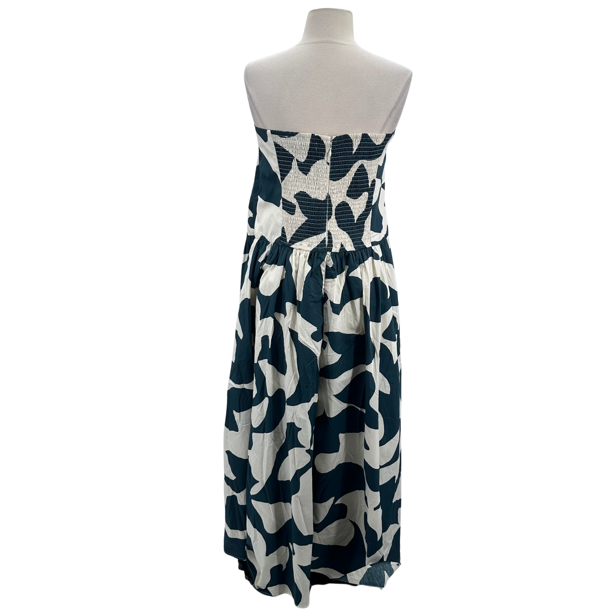 Abercrombie + Fitch White/Green Dress