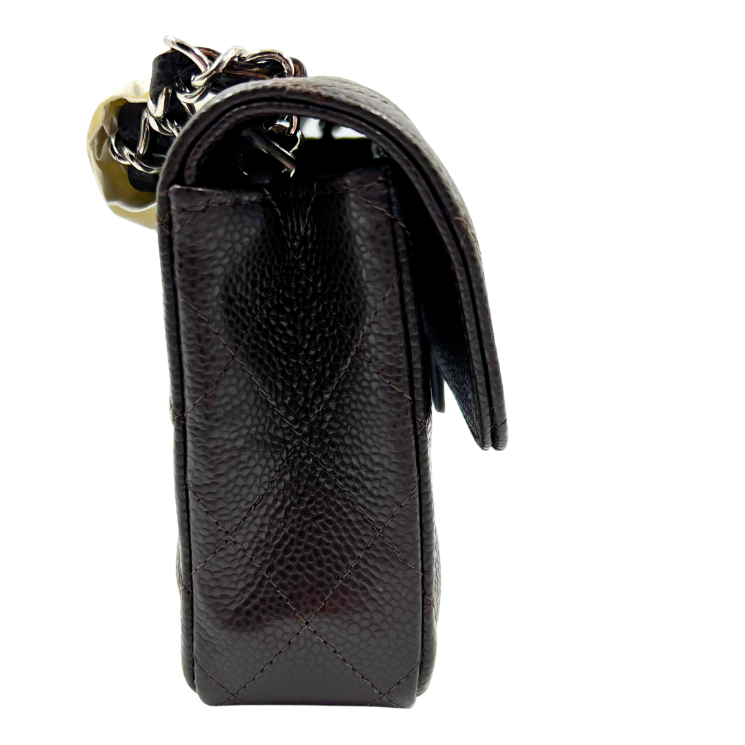 Chanel East West Single Flap Shoulder bag