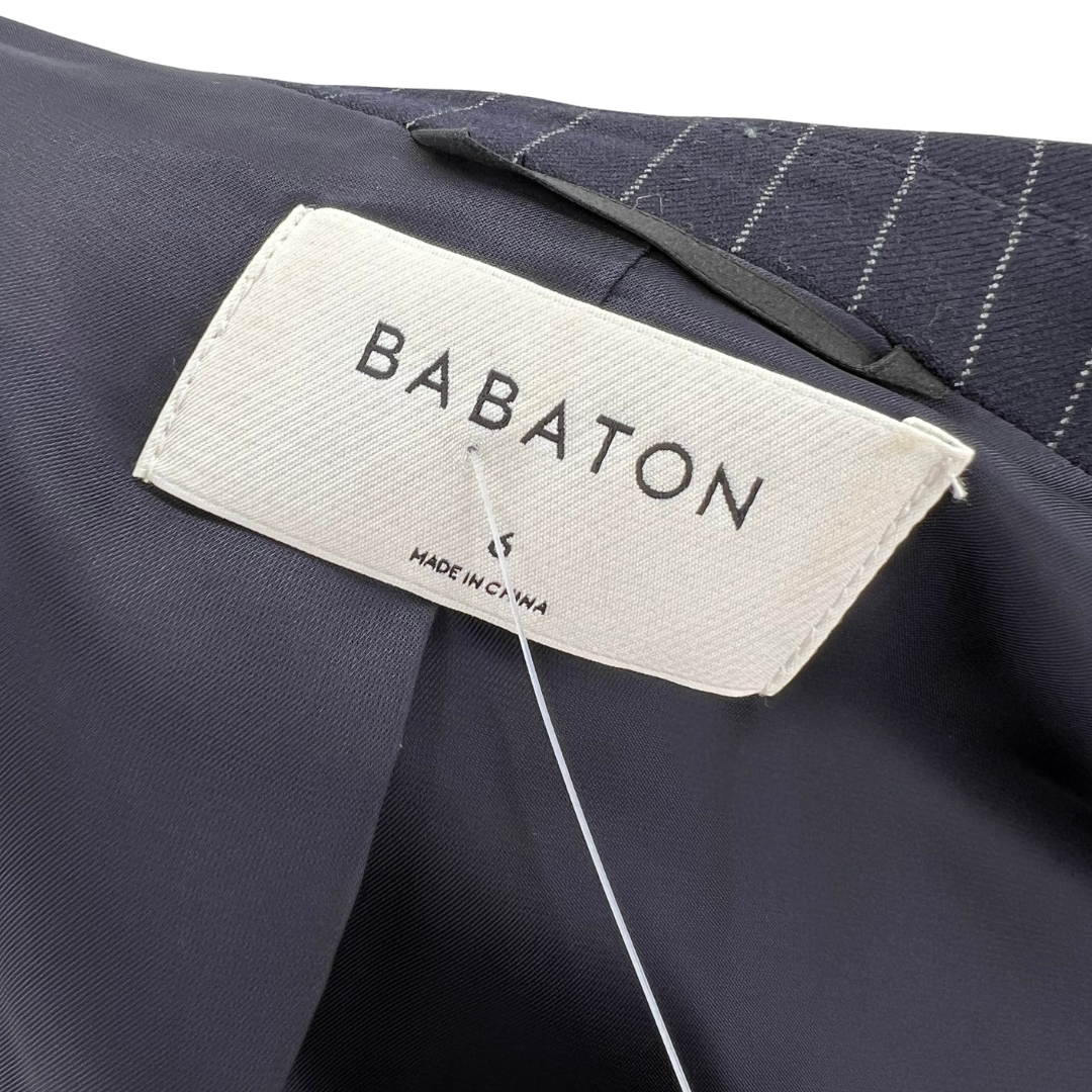 Babaton Blue/White Blazer
