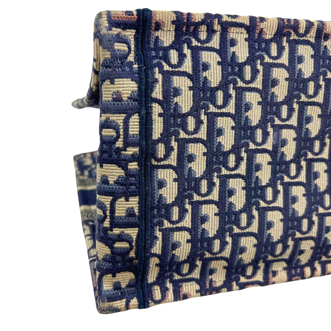 Christian Dior Oblique Jacquard Medium Book Tote