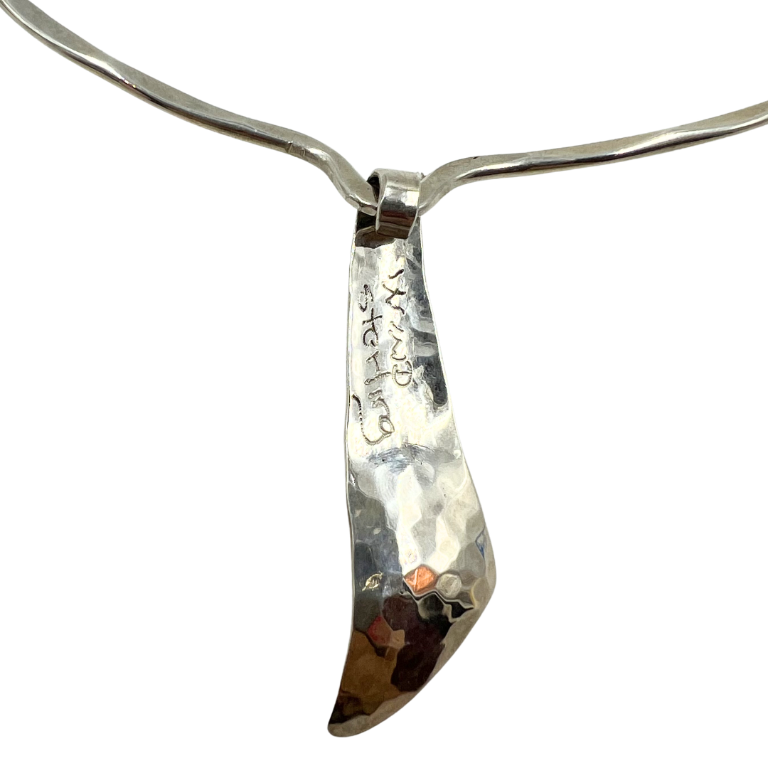 Wind Sterling Necklace