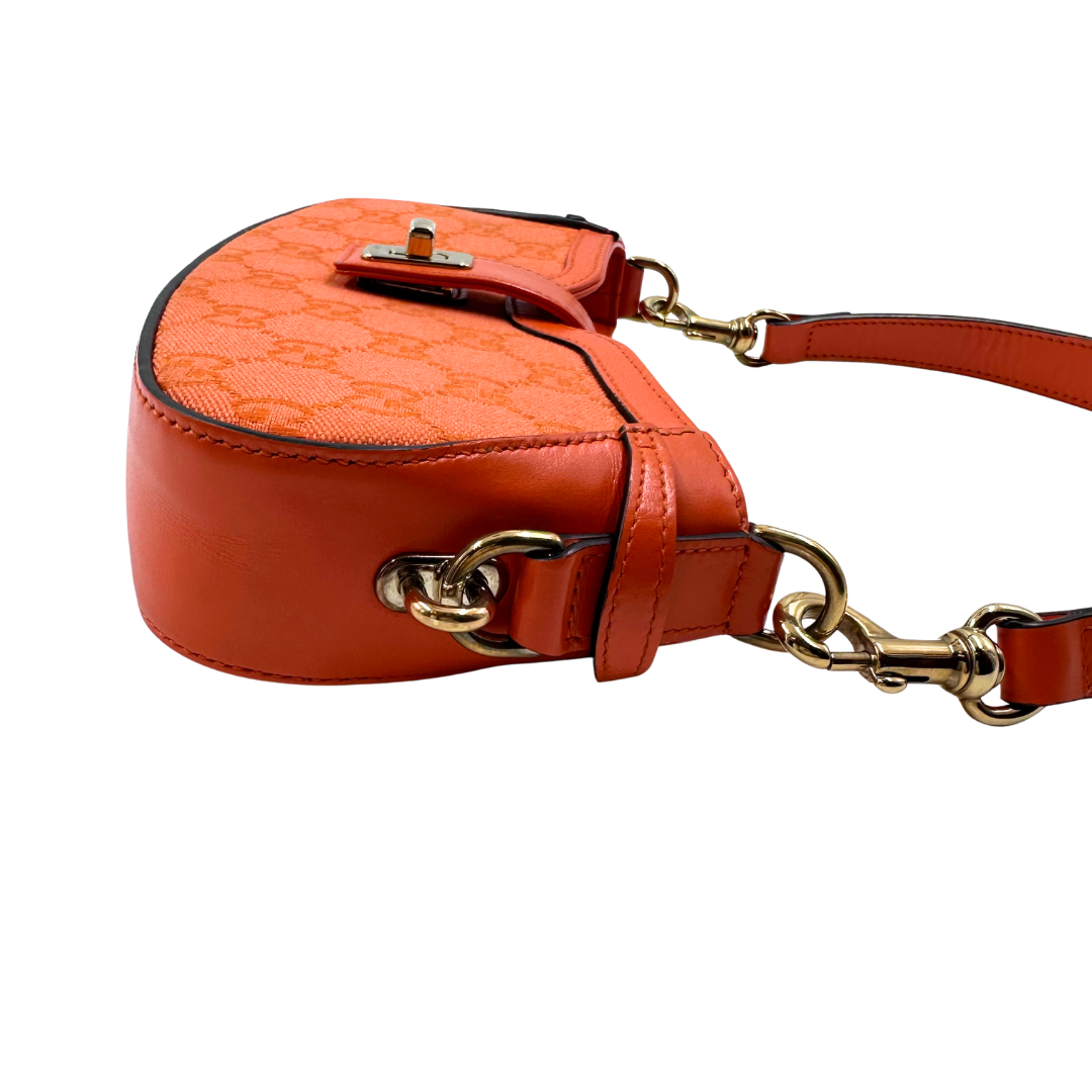 Gucci Canvas Moon Side Mini Shoulder bag