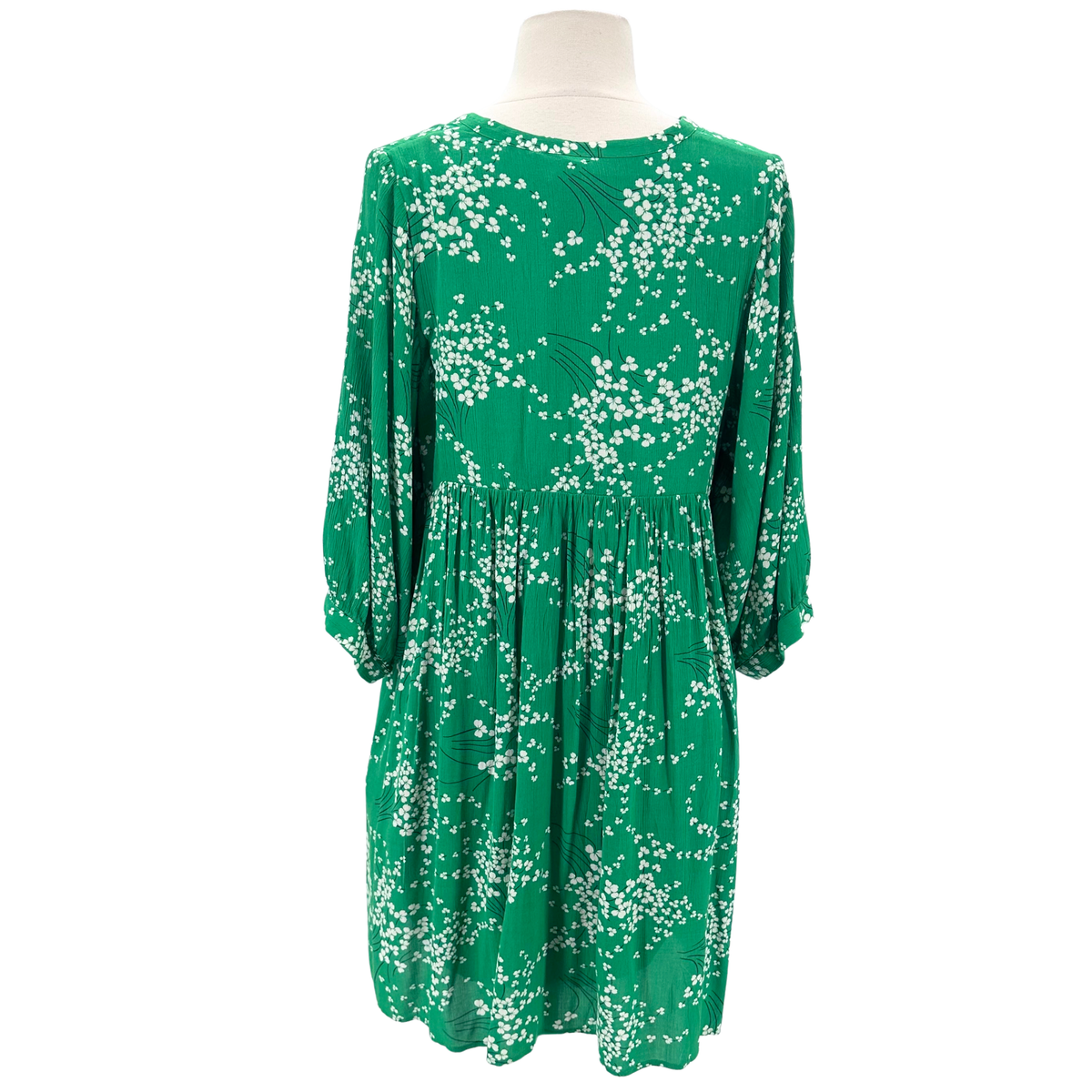 ba&sh Green Floral Dress