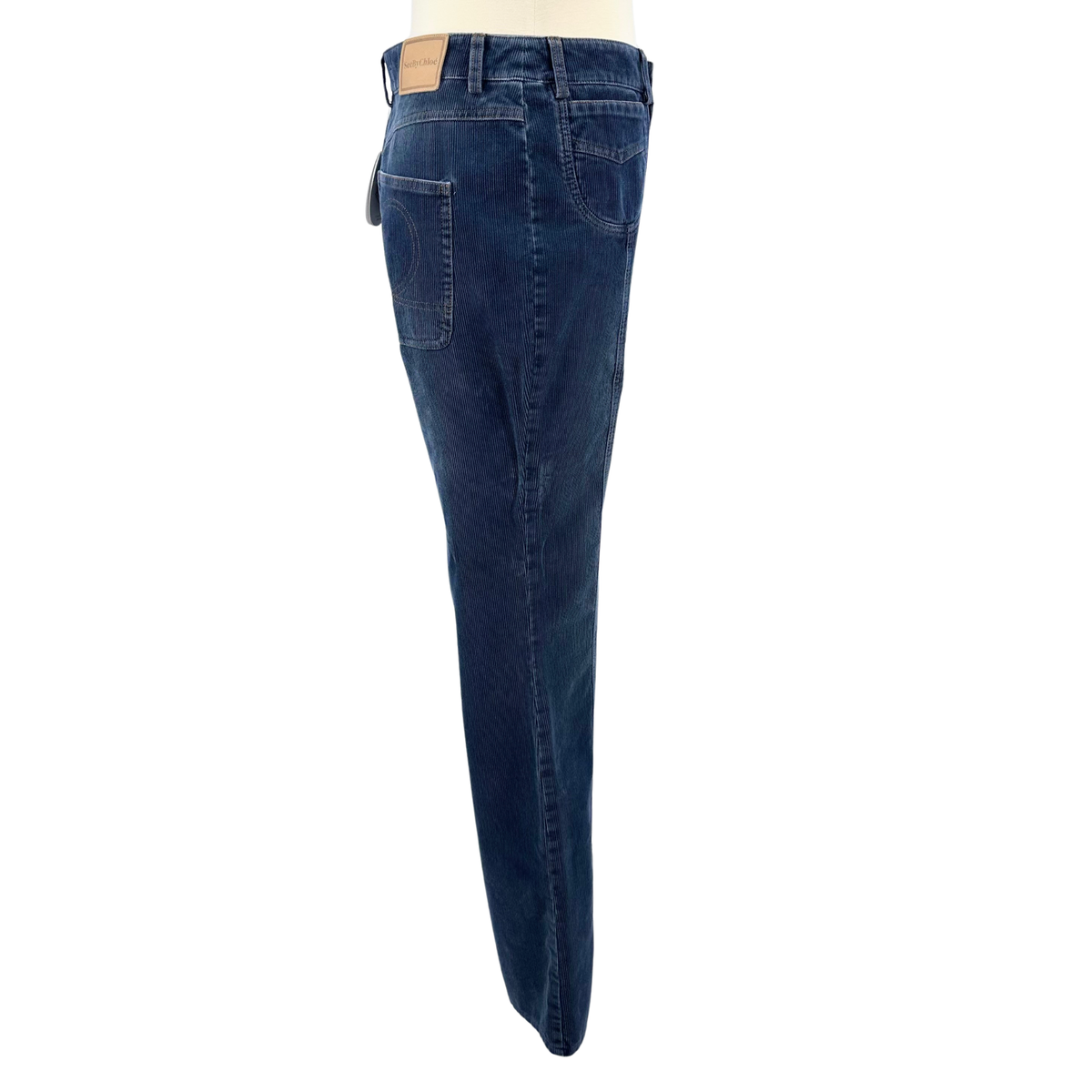 See By Chloe Dusky Blue Corduroys