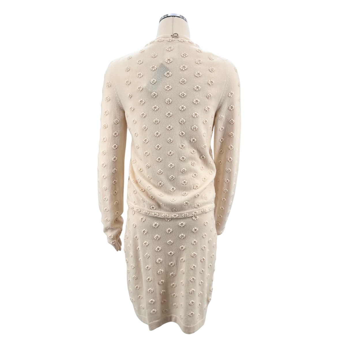 Chanel Cream 2 PC Short Set
