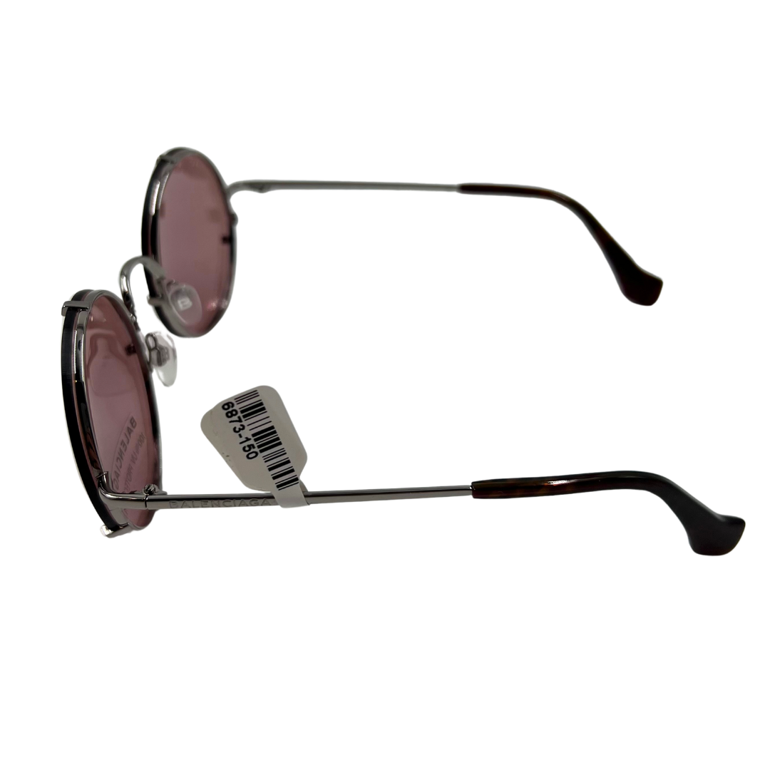 Balenciaga Silver Sunglasses