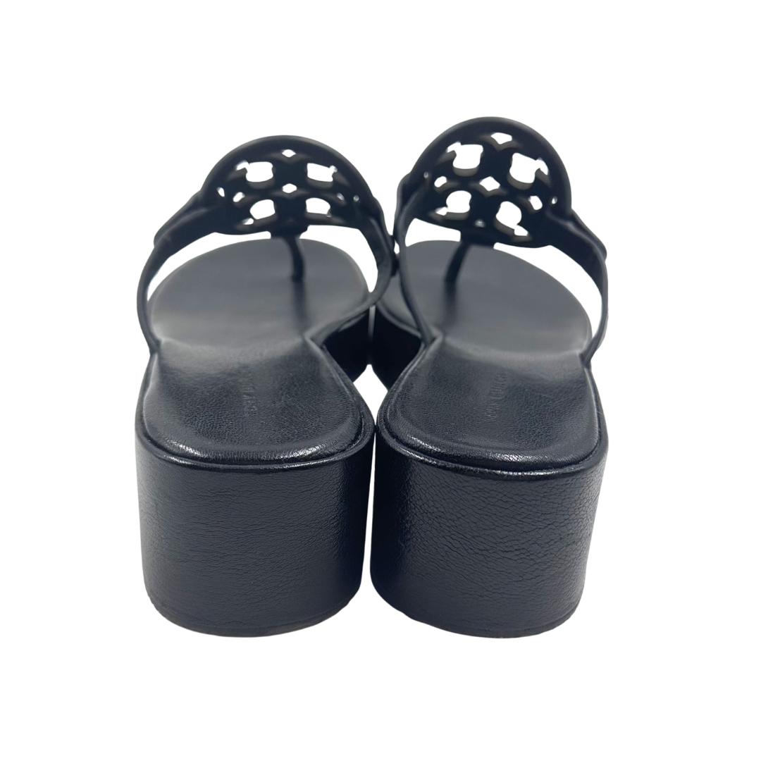 Tory Burch 8 Black Sandals