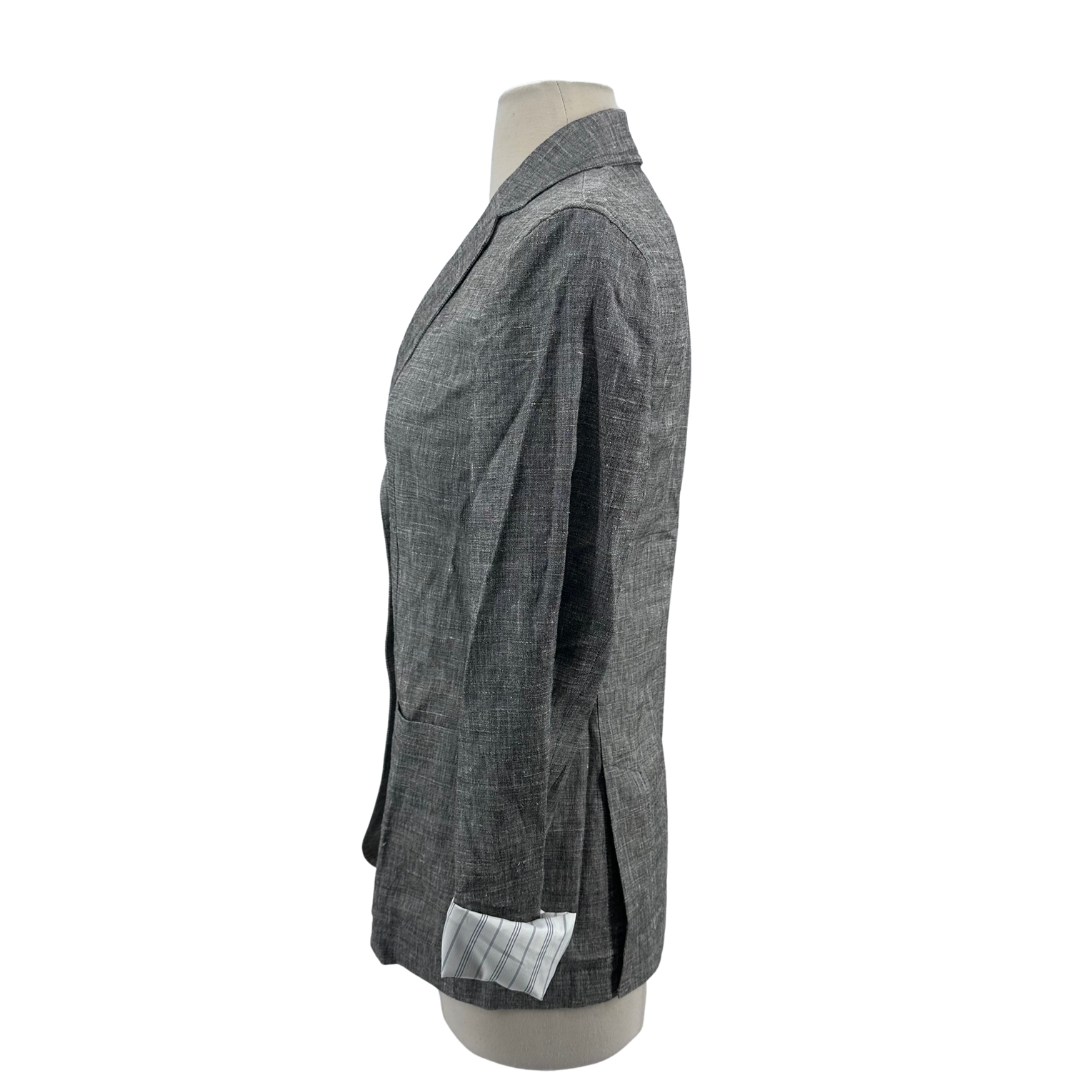 Theory Black/white Blazer