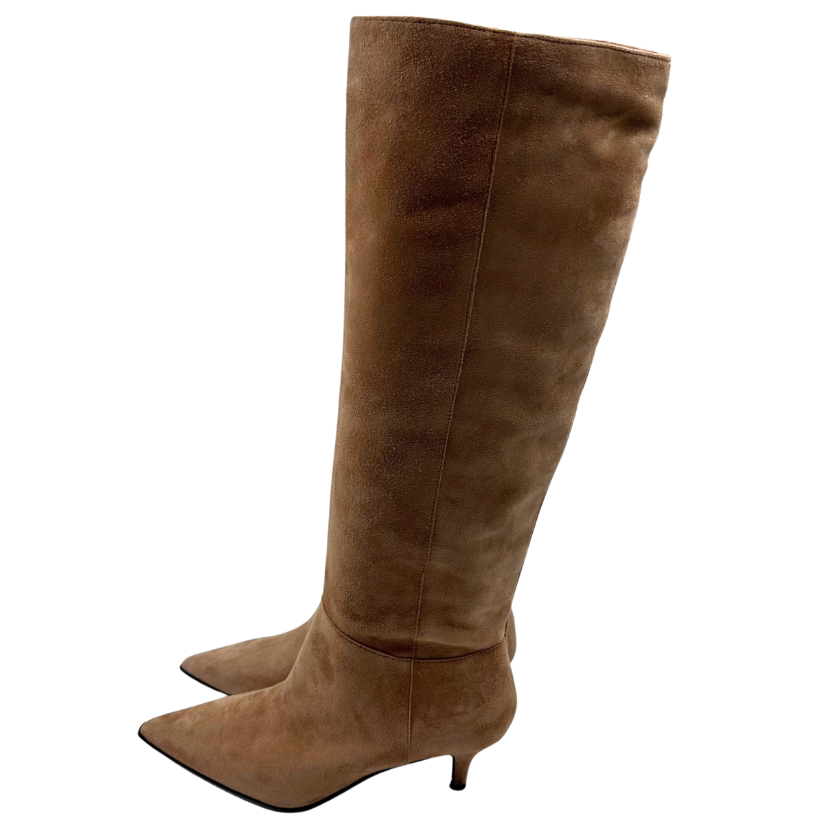J Crew 7 Camel Suede Boots
