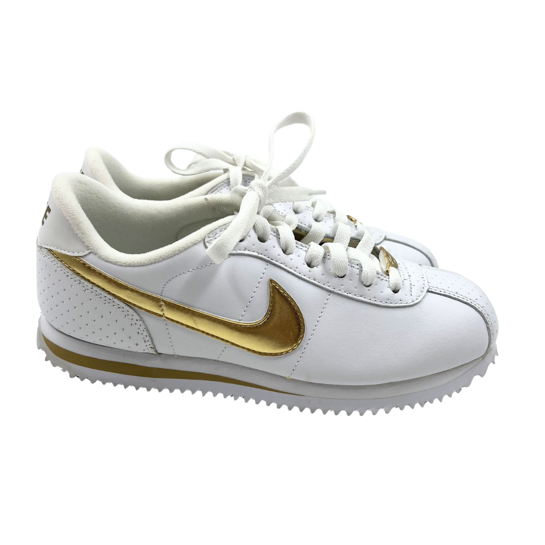 Nike 7 White Leather Sneakers