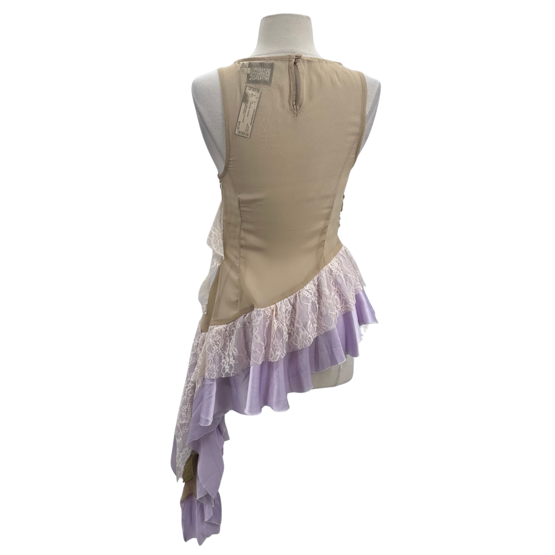 Reclaimed Vintage Taupe/Lilac Top