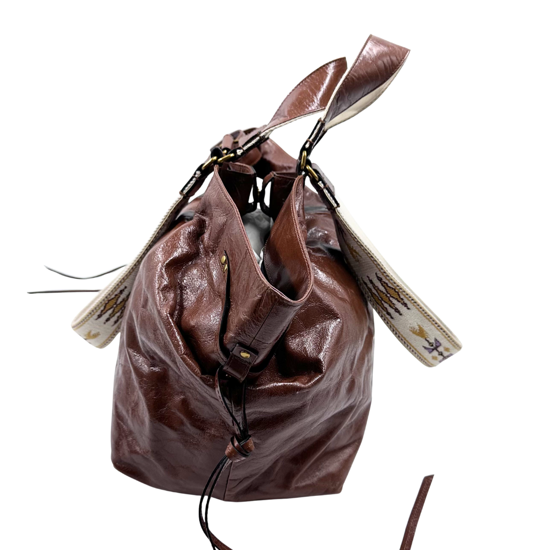 Isabel Marant Wardy Leather Shopper Tote