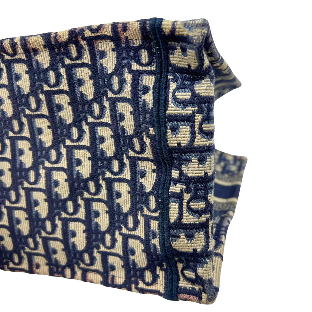 Christian Dior Oblique Jacquard Medium Book Tote