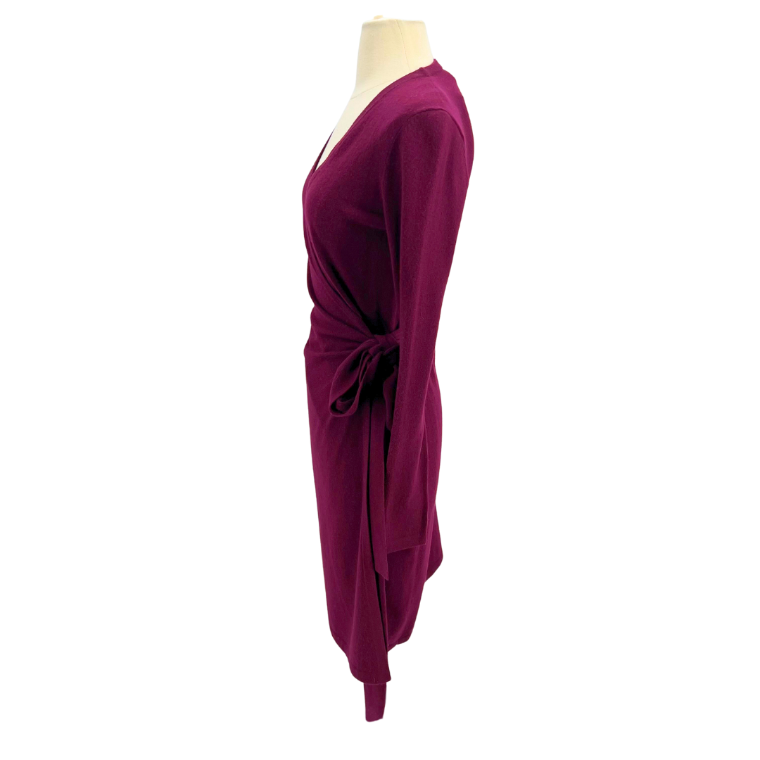 Diane Von Furstenberg Wine Dress