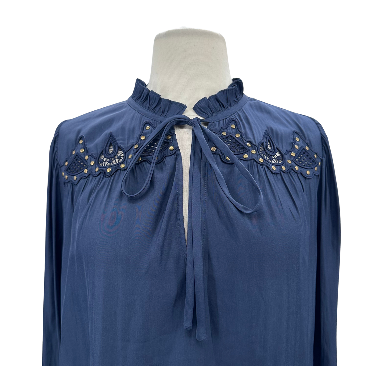 Ramy Brook Navy Blouse