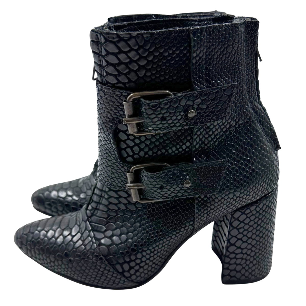 FreeBird 8 Black Leather Boots
