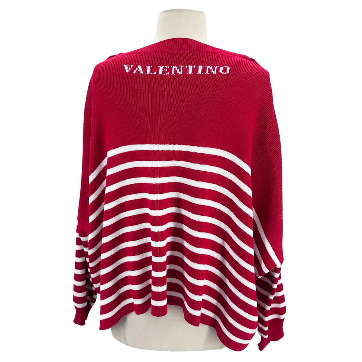 Valentino Red/White Sweater