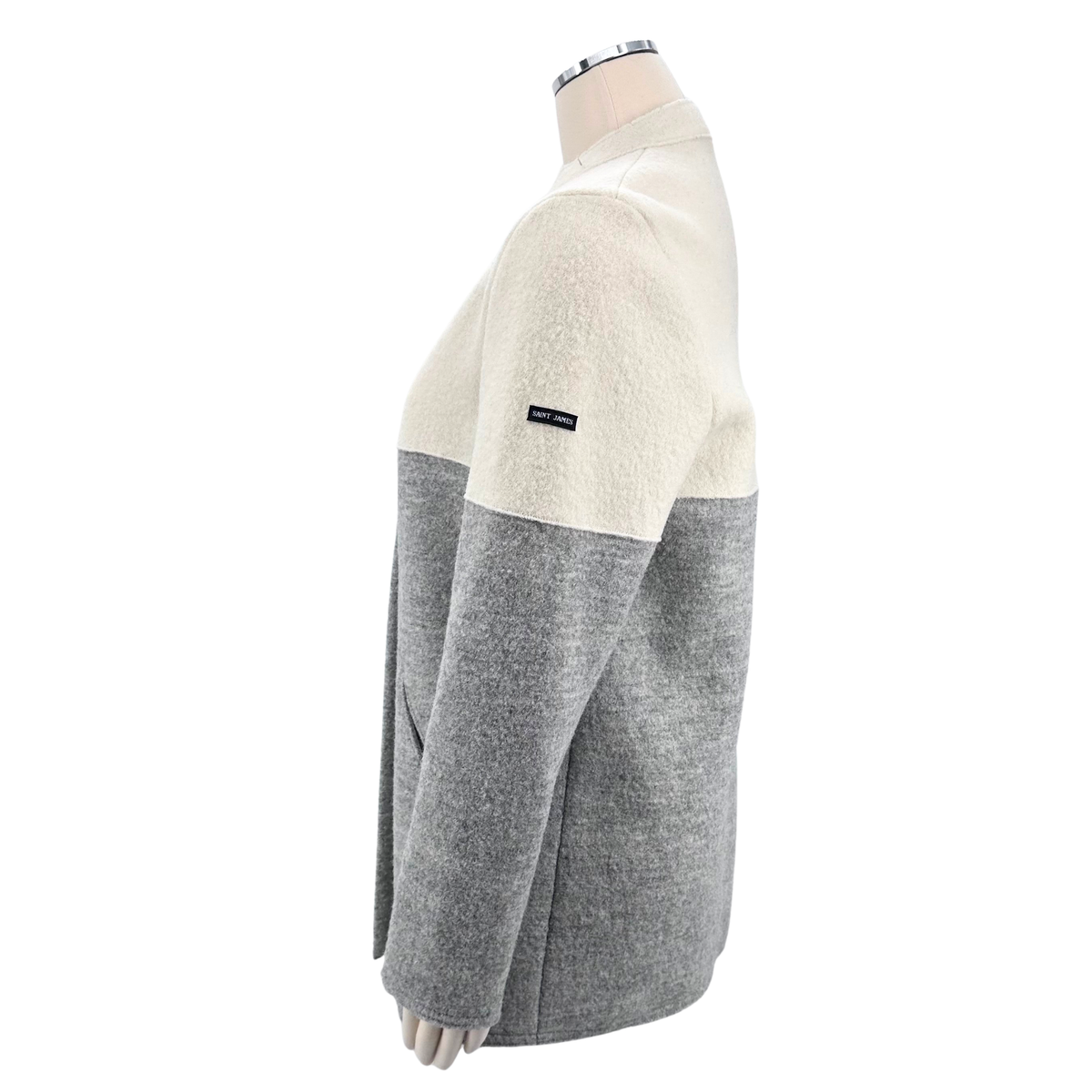 Saint James Cream/Grey Coat