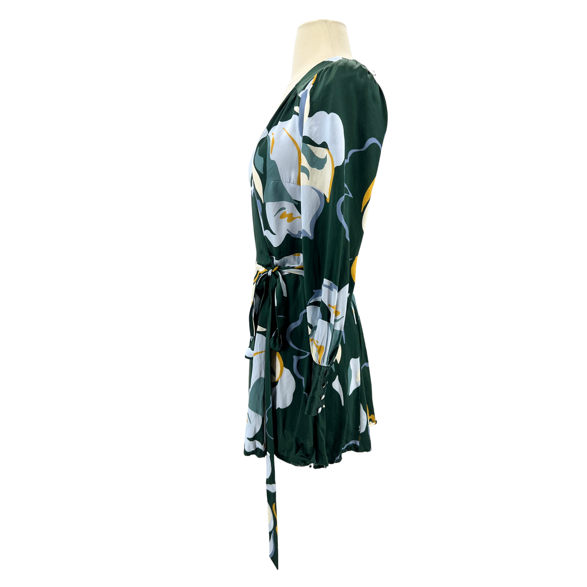 Reformation Green Dress