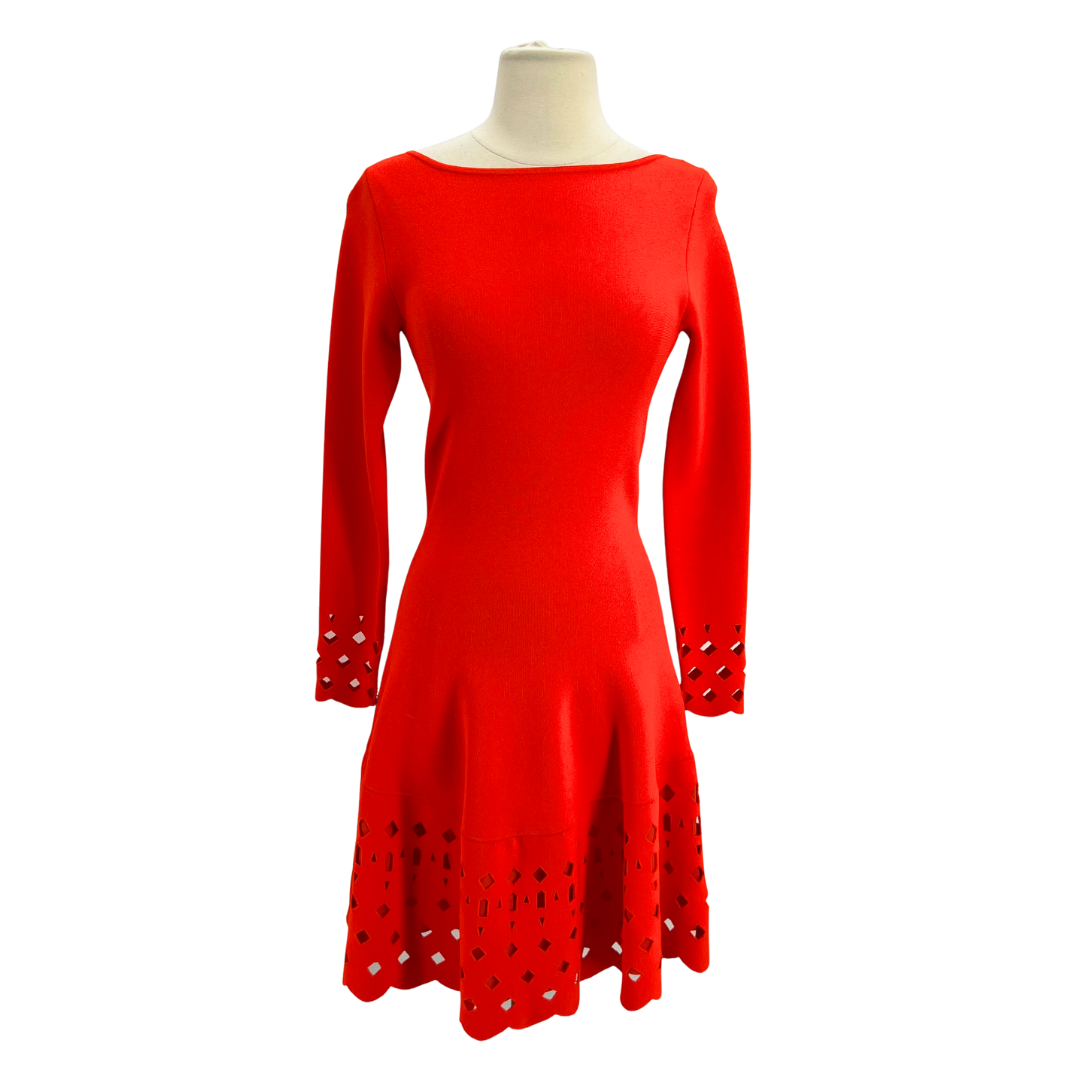 Lela Rose Red Dress