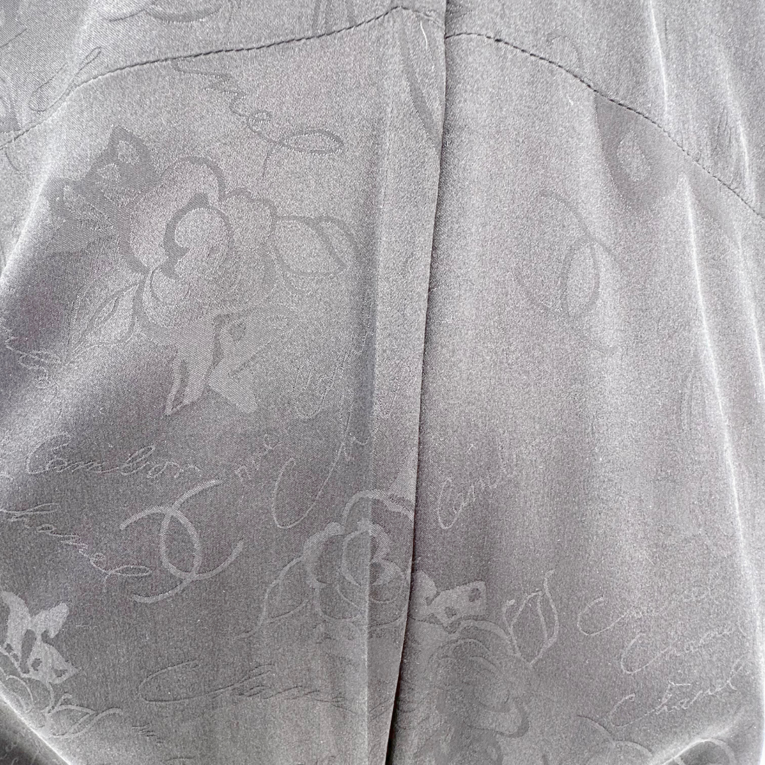 Chanel Size 44 Black/white Coat