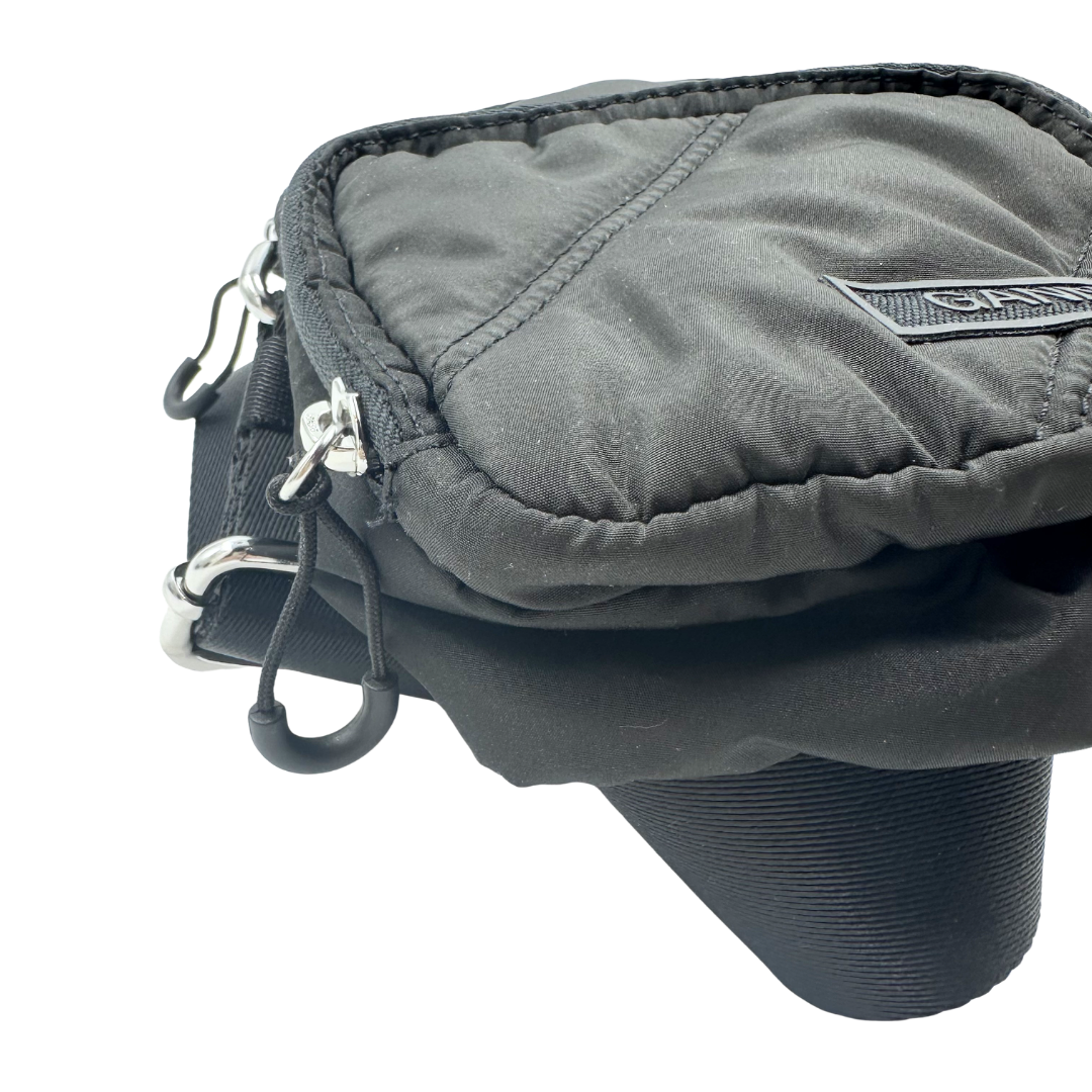 Ganni Quilted Tech Camera Bag