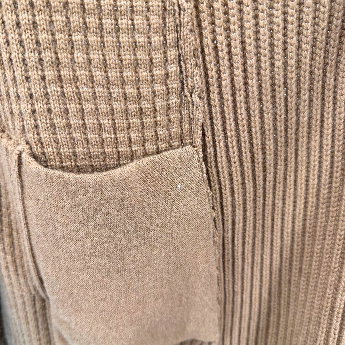 Christopher Fischer Tan Sweater Coat