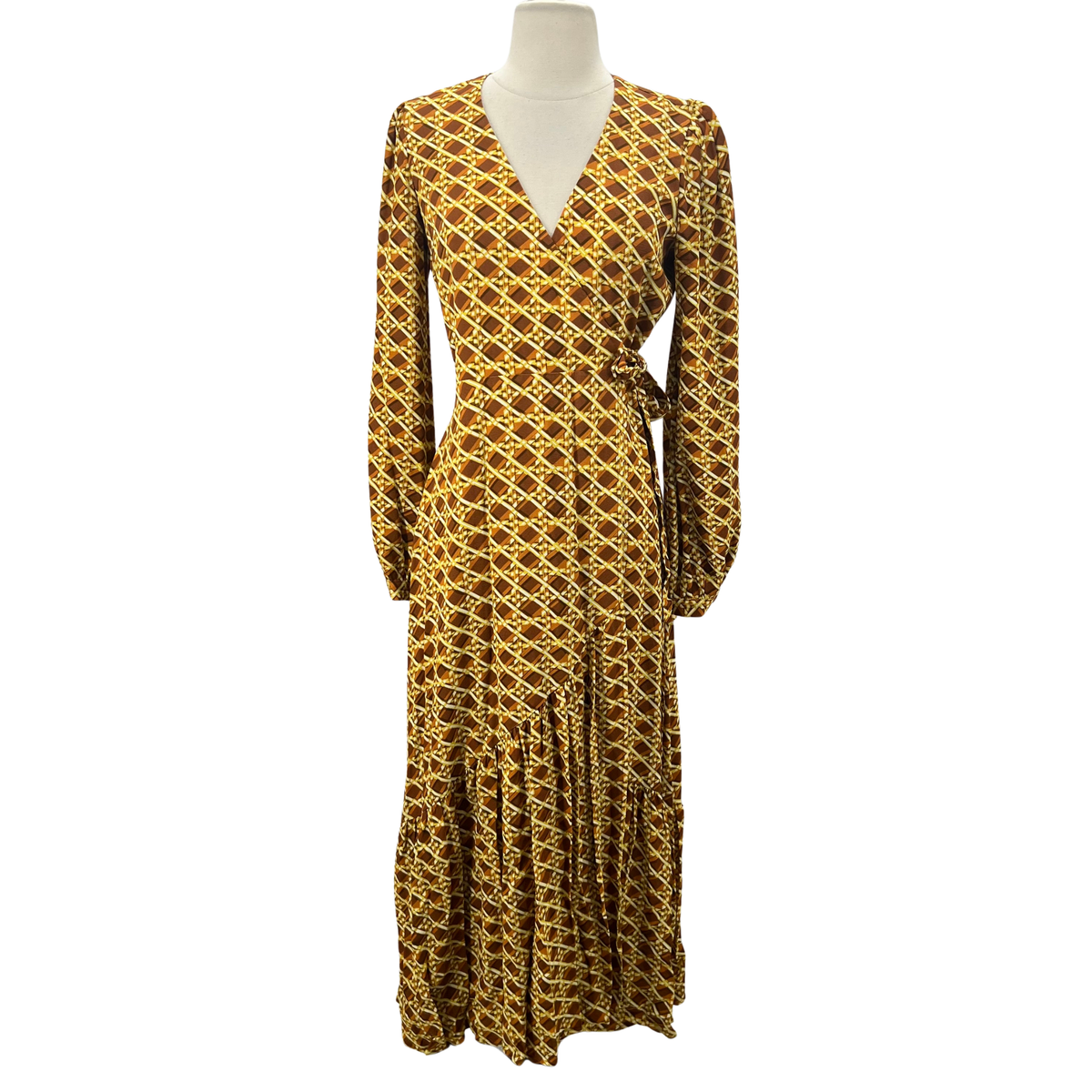 Favorite Daughter Orange Maxi Dress